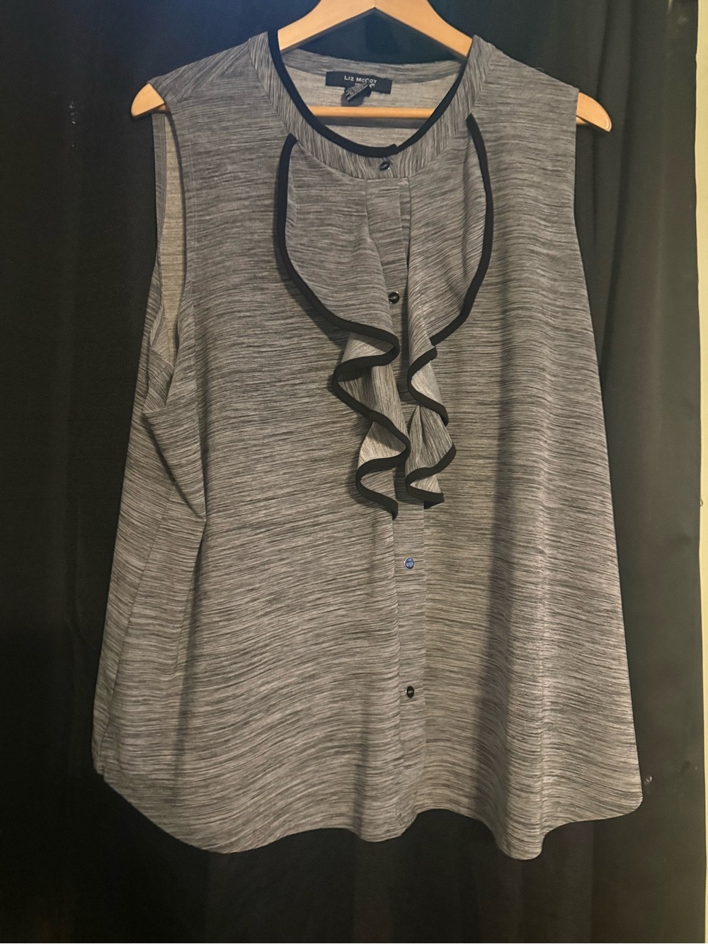 Sleeveless Grey Heather Women's Tank Top